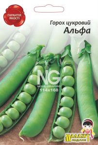 Горох Цукровий Альфа